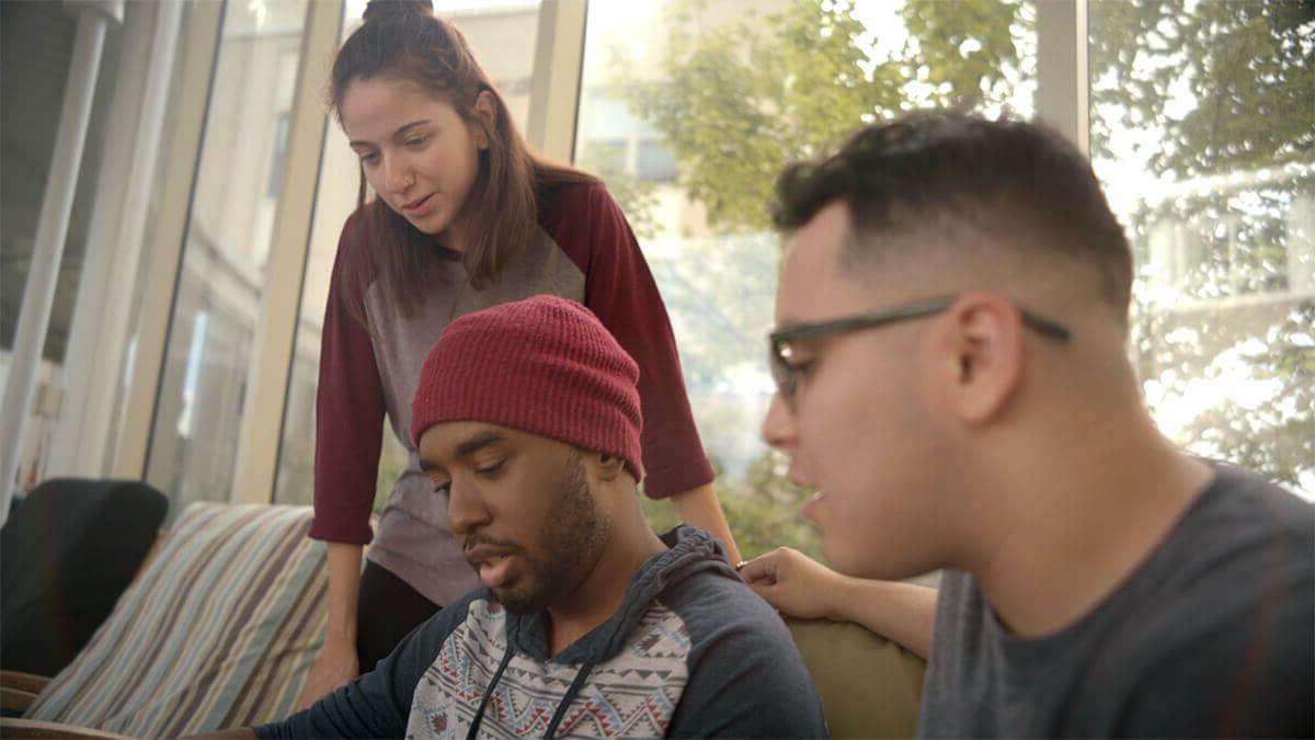 Students in the Center for Learning and Student Support